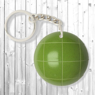 Nyckelkedja för Personlig i Bocce Boll MÄRKRE