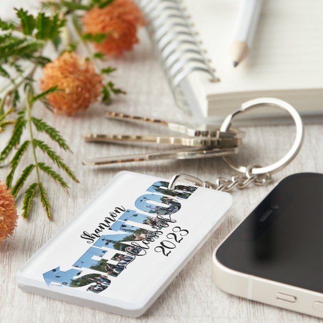 Nyckelkedja för personlig i klass bild (Högra Framsidan)