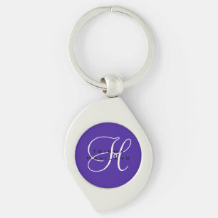 Nyckelkedja för personlig med Monogram