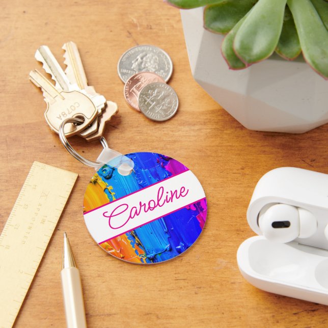 Nyckelkedja för personlig nyckelring (Skrivbord)