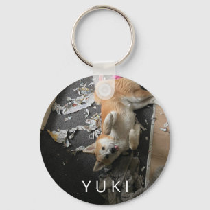 Nyckelkedja för personlig Pet Photo Hund älskare Nyckelring