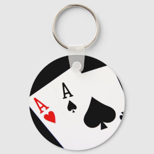Nyckelkedja för Poker Ess Nyckelring