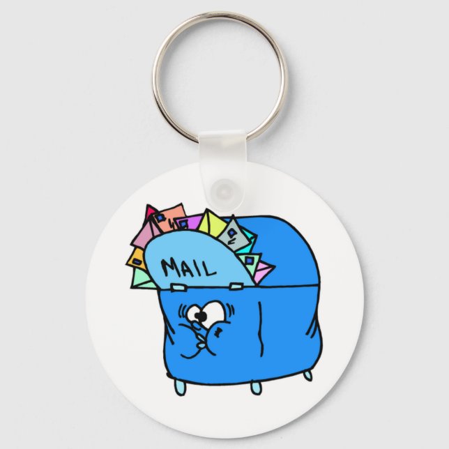 Nyckelkedja för postarbetare nyckelring (Framsida)