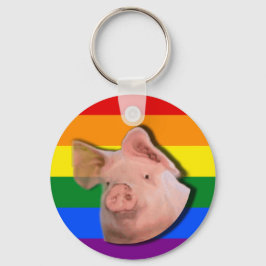 Nyckelkedja för pridet Gris Nyckelring