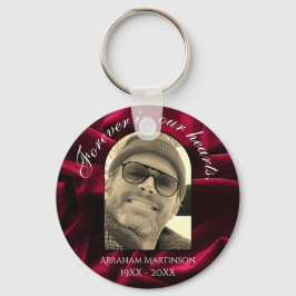 Nyckelkedja för Red Basic in Loving Memory Keepsak Nyckelring