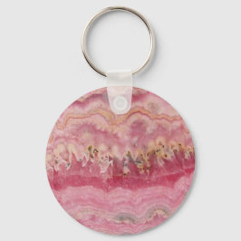 Nyckelkedja för Rhodochrosite Gemstone Nyckelring