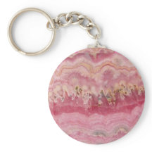 Nyckelkedja för Rhodochrosite Gemstone