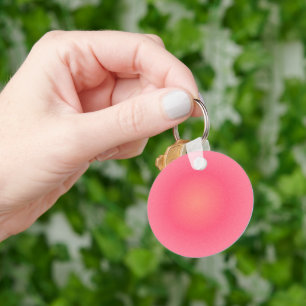 Nyckelkedja för Rosa av övertoning för elegant Nyckelring