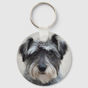 Nyckelkedja för Schnauzer Hund Nyckelring