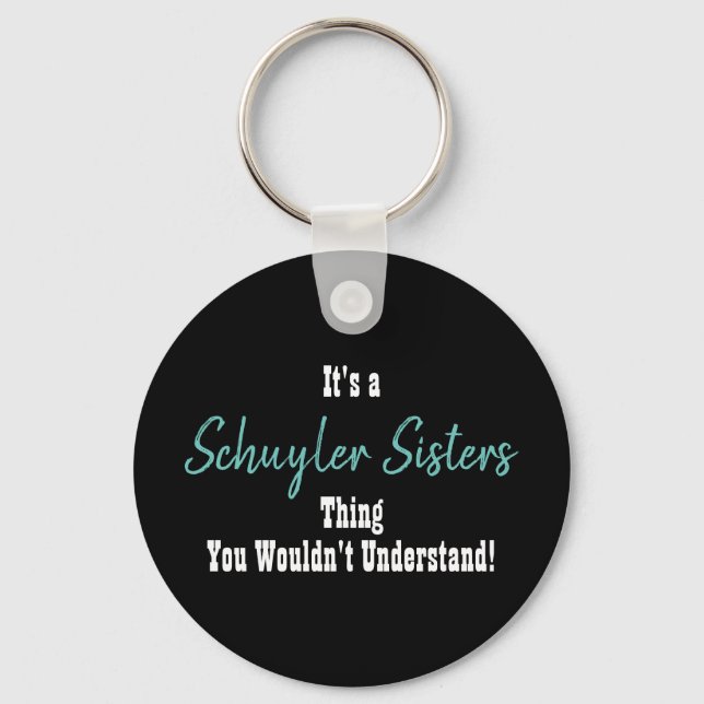 Nyckelkedja för Schuyler Sisters Nyckelring (Framsida)
