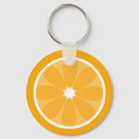 Nyckelkedja för segment i orangen