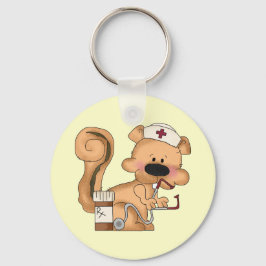 Nyckelkedja för sjuksköterska nyckelring