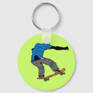 Nyckelkedja för Skateboarder Nyckelring