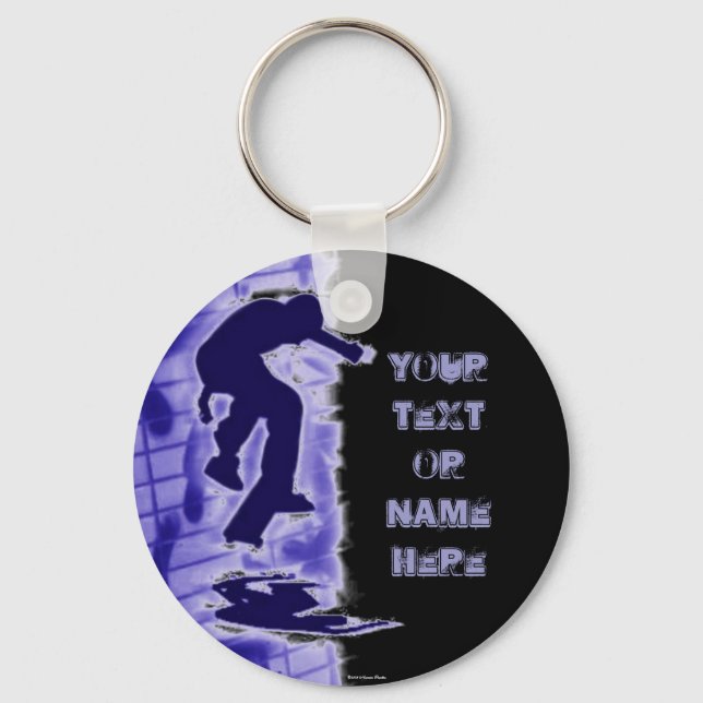 Nyckelkedja för skater nyckelring (Framsida)