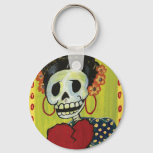 Nyckelkedja för skeleton de los muertos nyckelring