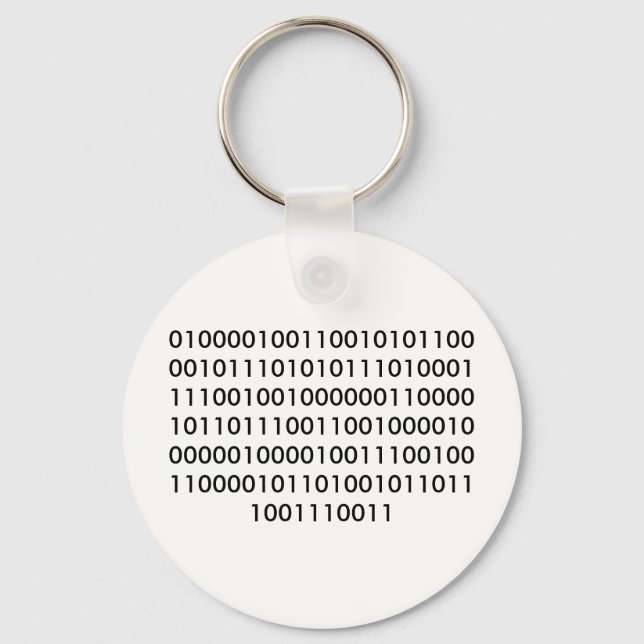 Nyckelkedja för skönhet och hjärnor nyckelring (Framsida)