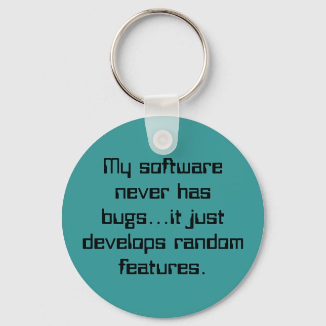 Nyckelkedja för slumpmässiga funktioner nyckelring (Framsida)