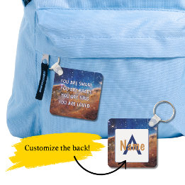 Nyckelkedja för smart Modig Anpassade Loved Nyckelring