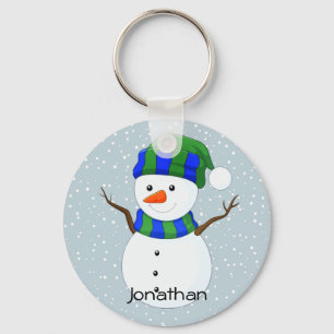 Nyckelkedja för Snögubbe Design Nyckelring