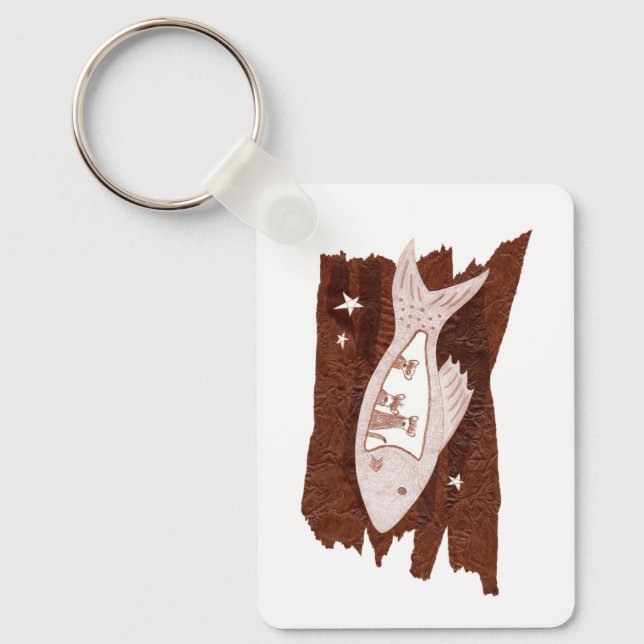 Nyckelkedja för Space-illrar Nyckelring (Framsida)