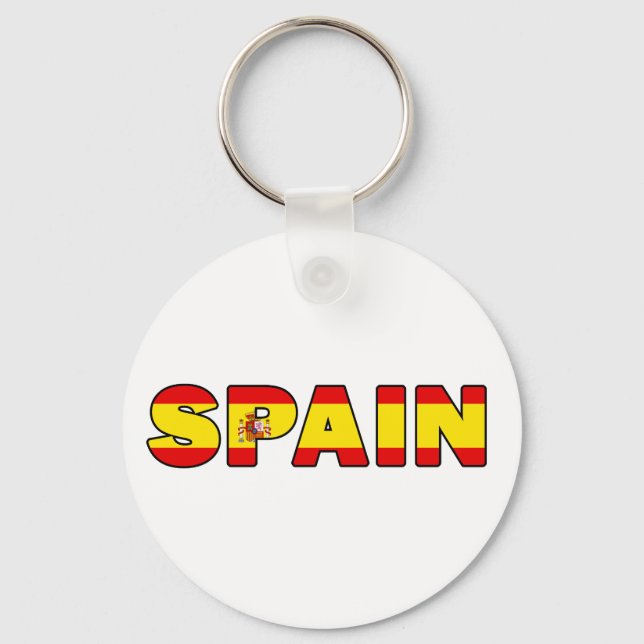Nyckelkedja för Spanien Nyckelring (Framsida)