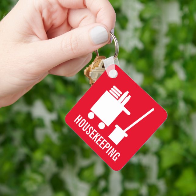 Nyckelkedja för städning anpassningsbar för hotell nyckelring (Hand)