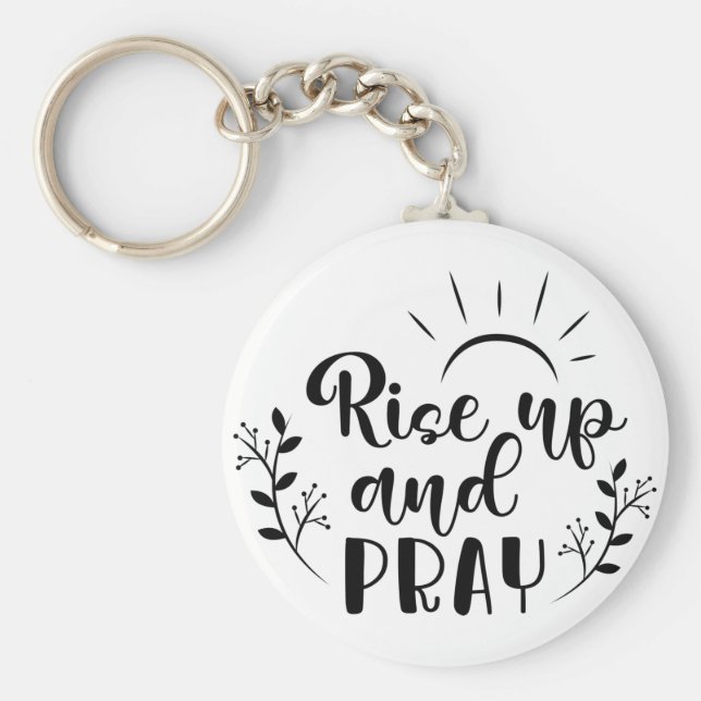 Nyckelkedja för Stiga upp upp- och strömbrytare Nyckelring (Framsidan)