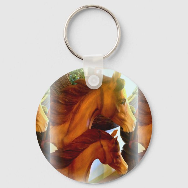 Nyckelkedja för sto och pony nyckelring (Framsida)