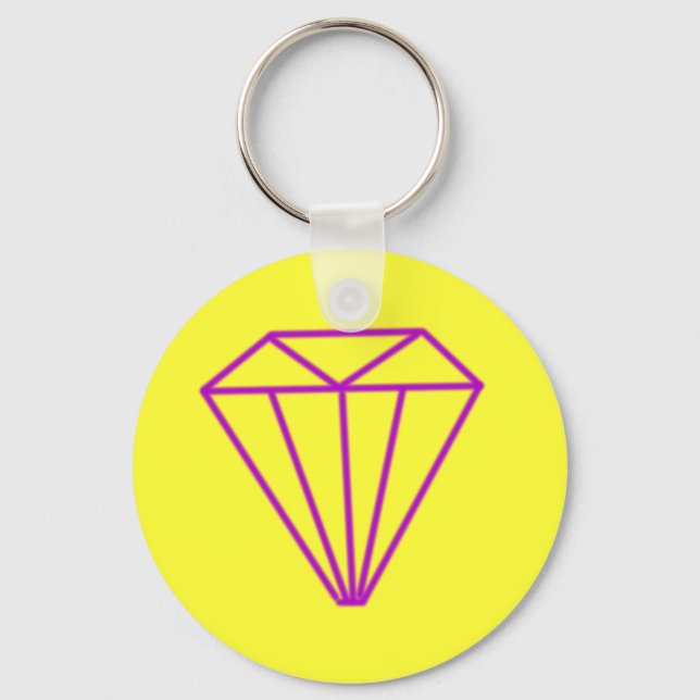 Nyckelkedja för stora gulter nyckelring (Framsida)