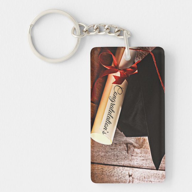 Nyckelkedja för Studenten anpassningsbar (Framsidan)