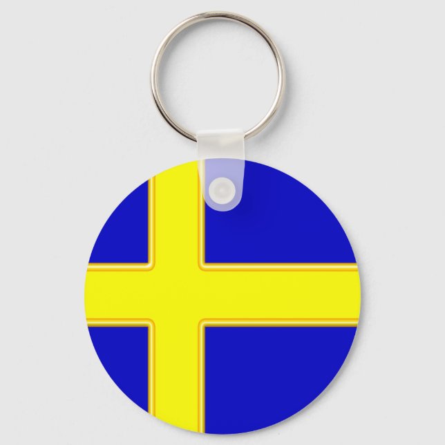 Nyckelkedja för sverige nyckelring (Framsida)