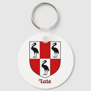 Nyckelkedja för Tate Family Shield Nyckelring