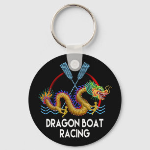 Nyckelkedja för Tävla i Guld Dragon Boat Nyckelring