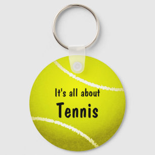 Nyckelkedja för tennis Boll Nyckelring