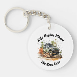 Nyckelkedja för terränggående bil Äventyr