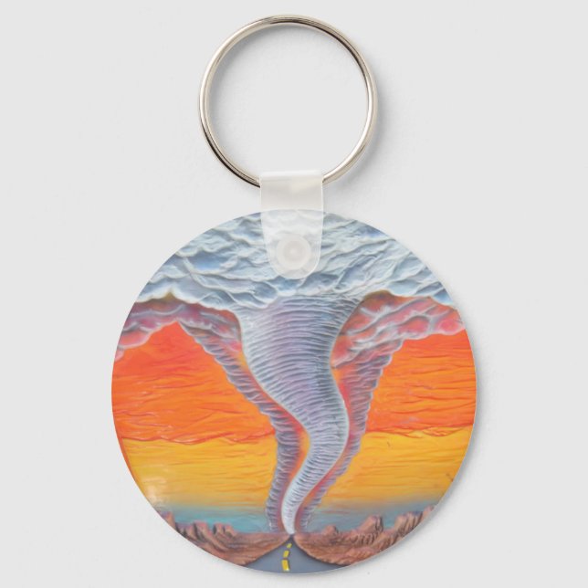 Nyckelkedja för tornado nyckelring (Framsida)