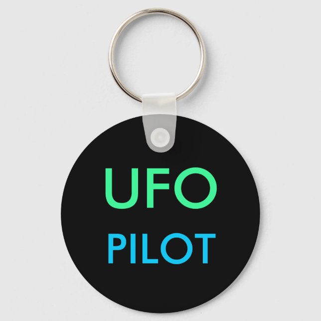Nyckelkedja för UFO PILOT Nyckelring (Framsida)