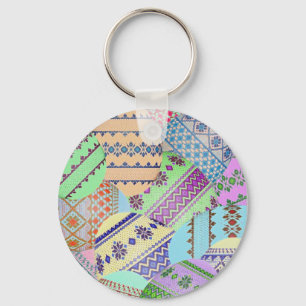 Nyckelkedja för ukrainska Påskägg (Pysanky) Nyckelring