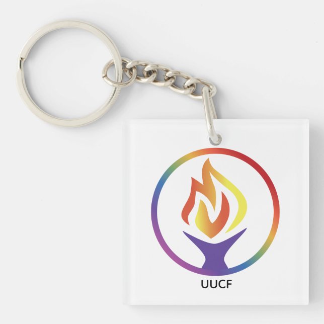 Nyckelkedja för UUCF-logotyp (Framsidan)