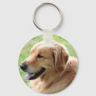 Nyckelkedja för Valpen Golden Retriever Nyckelring