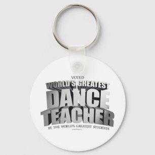 Nyckelkedja för världsmästare Dance Teacher Nyckelring