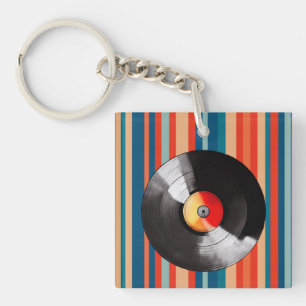 Nyckelkedja för vinylpost