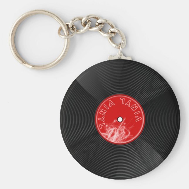 Nyckelkedja för vinylskivpost nyckelring (Framsidan)