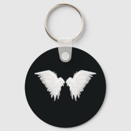 Nyckelkedja för vit Vingar Nyckelring
