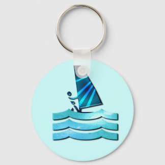 Nyckelkedja för Windsurfing Design Nyckelring