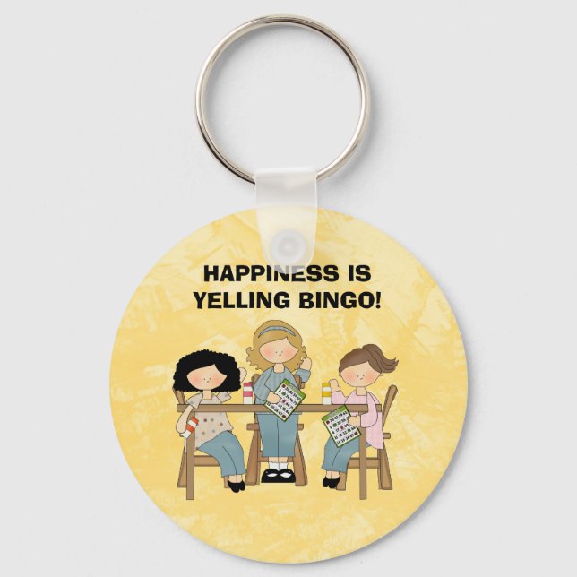 Nyckelkedja för Yelling Bingo Nyckelring (Framsida)