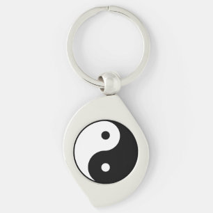 Nyckelkedja för Yin Yang Metall