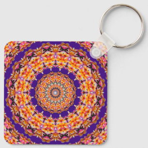 Nyckelkedja för Zazzle Mandala Nyckelring