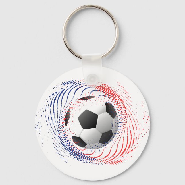Nyckelkedja - Fotboll Nyckelring (Framsida)