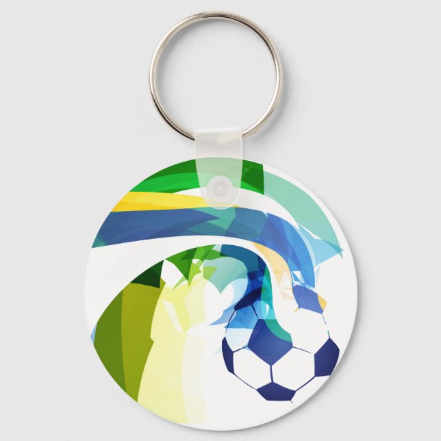 Nyckelkedja - Fotboll Nyckelring (Framsida)